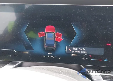 2026 BMW 740I xDrive from USA, damaged, VIN WBA33EH08TCW67114